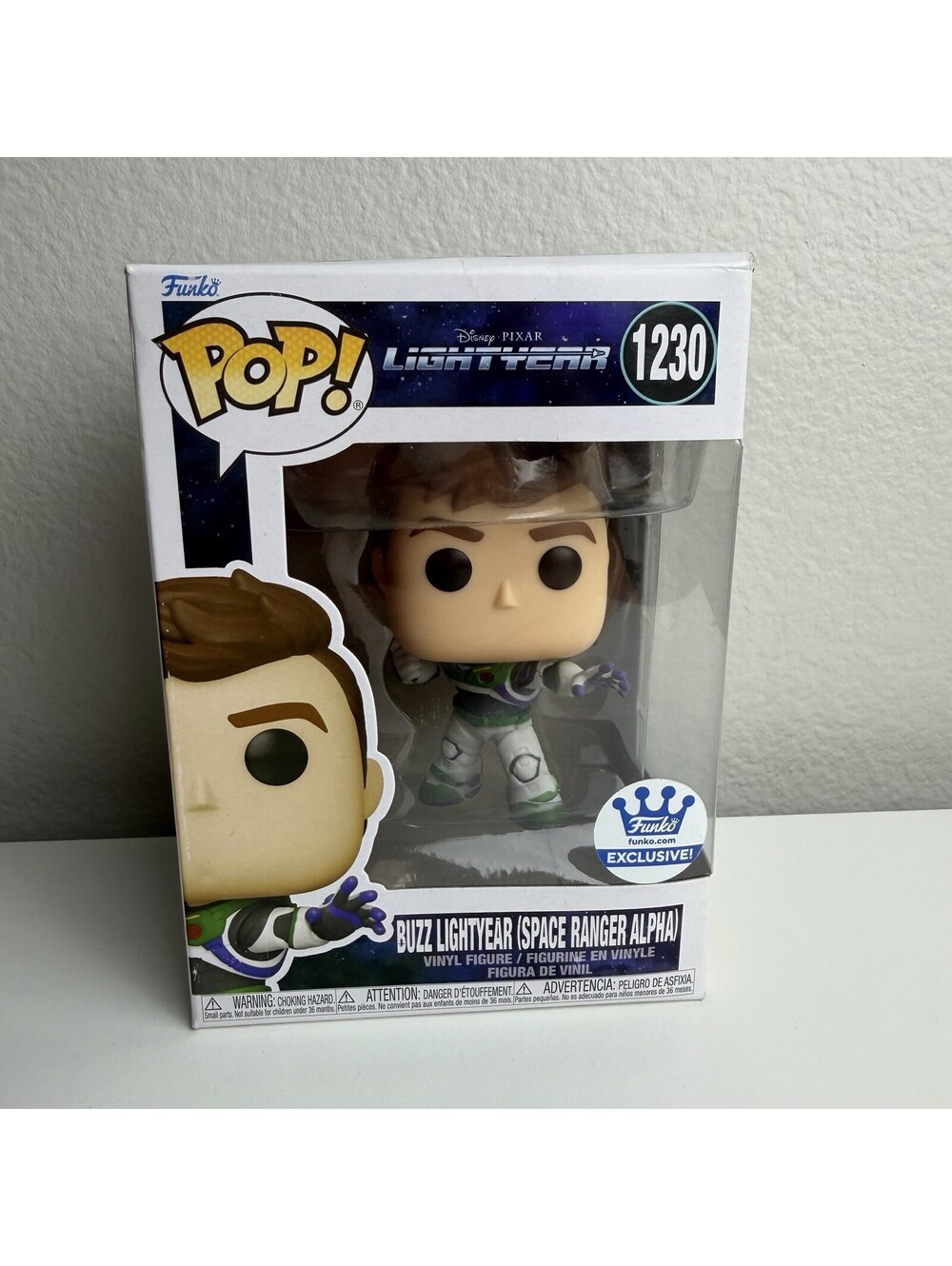 Funko Pop Buzz Lightyear Space Ranger Alpha #1230 Funko Exclusive Disney Pixar